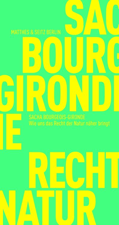 Produktbild: Wie uns das Recht der Natur n&auml;her bringt