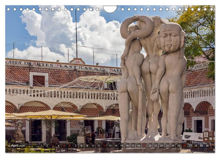 Produktbild: Mexiko, eine Fotoreise (Wandkalender 2026 DIN A4 quer), CALVENDO Monatskalender
