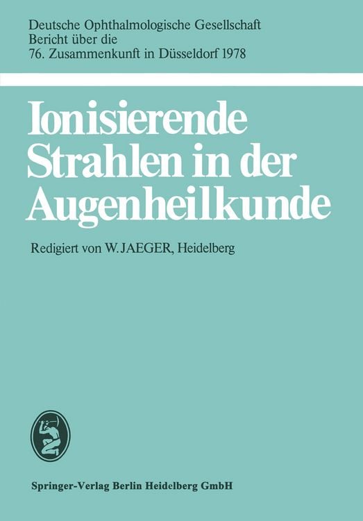 Produktbild: Ionisierende Strahlen in der Augenheilkunde