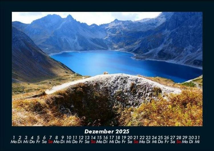 Produktbild: Die Seen der Erde 2025 Fotokalender DIN A5