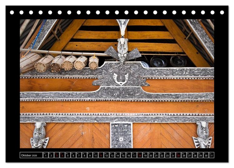 Produktbild: Sumatra &ndash; Architektur und Landschaft (Tischkalender 2026 DIN A5 quer), CALVENDO Monatskalender