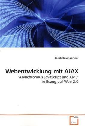 Produktbild: Baumgartner, J: Webentwicklung mit AJAX