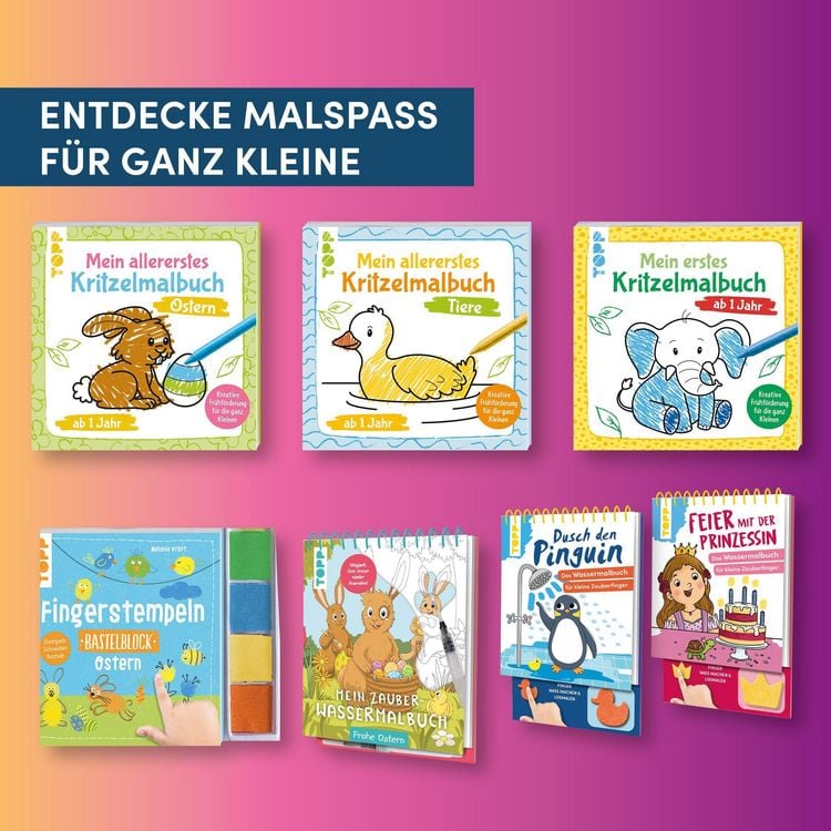 Produktbild: Mein allererstes Kritzelmalbuch Ostern