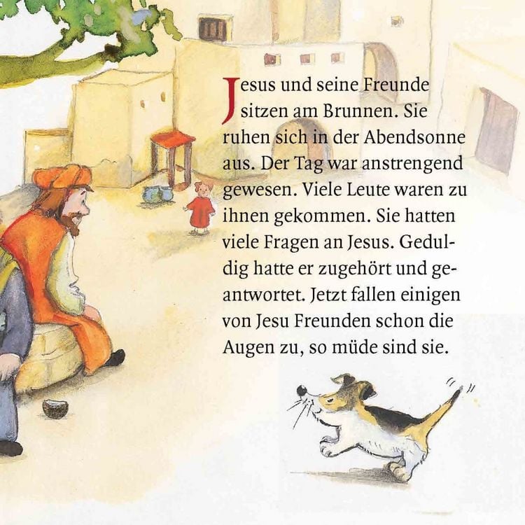 Produktbild: Jesus segnet die Kinder. Mini-Bilderbuch.