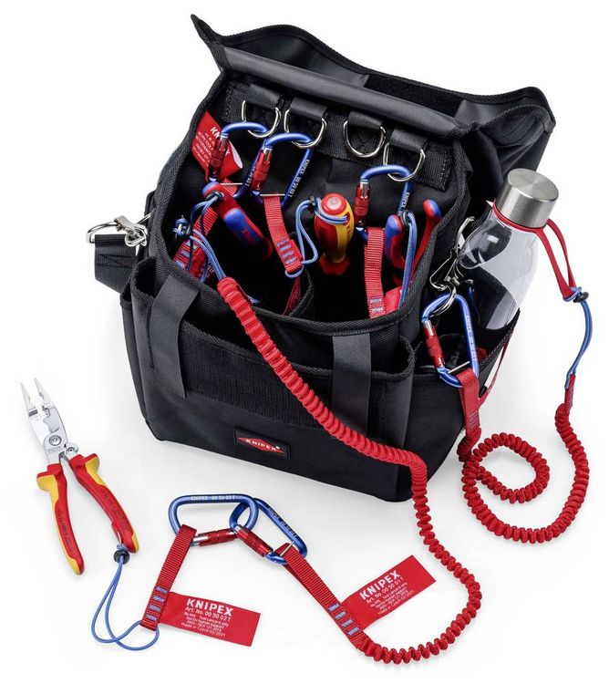 Produktbild: Knipex 00 50 50 T LE Werkzeugtasche unbest&uuml;ckt 1 St&uuml;ck (B x H x T) 250 x 370 x 150mm