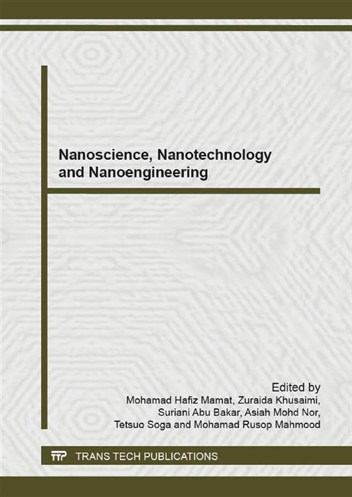 Produktbild: Nanoscience, Nanotechnology and Nanoengineering