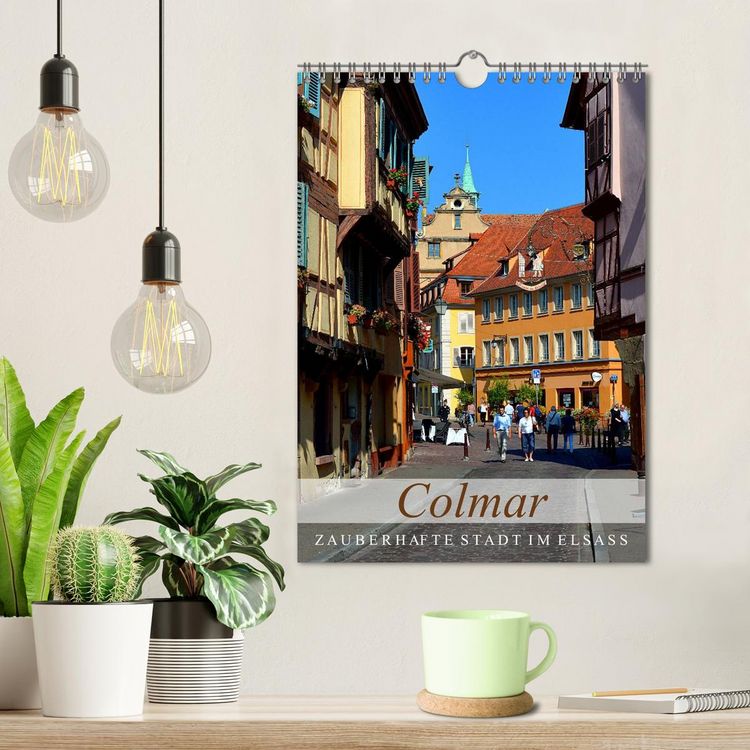 Produktbild: Colmar - Zauberhafte Stadt im Elsass (Wandkalender 2026 DIN A4 hoch), CALVENDO Monatskalender