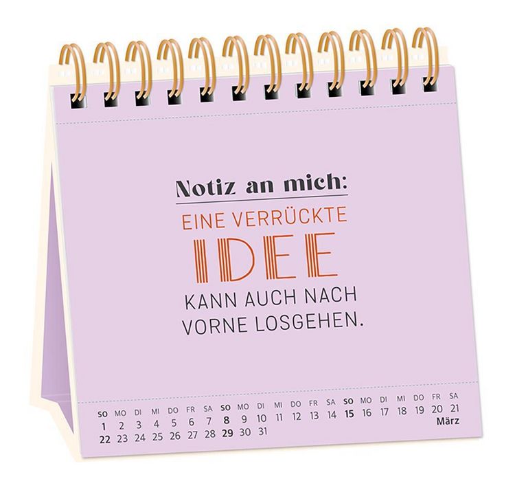 Produktbild: Tischkalender 2026 Nimm dir Zeit