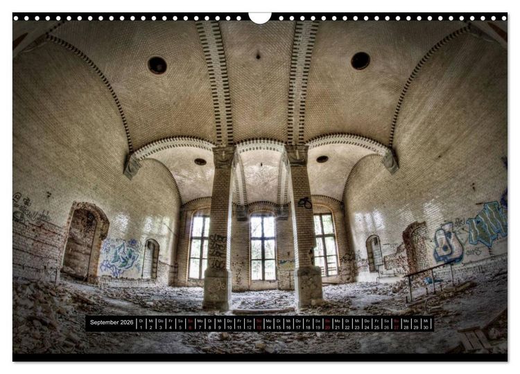 Produktbild: Lost Places, Vergessene Orte / AT-Version (Wandkalender 2026 DIN A3 quer), CALVENDO Monatskalender