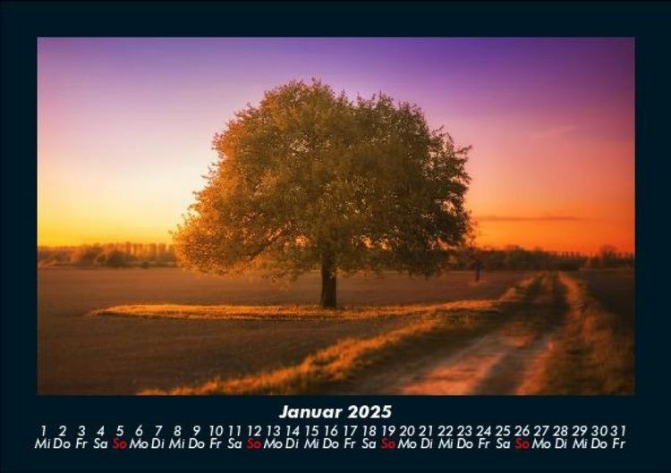Produktbild: Landschaftskalender 2025 Fotokalender DIN A5