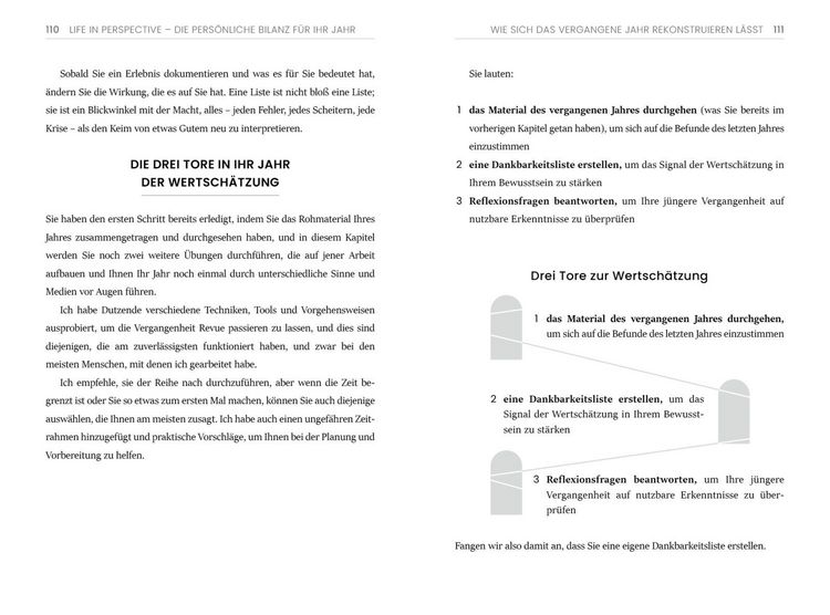 Produktbild: Life in Perspective &ndash; Die pers&ouml;nliche Bilanz f&uuml;r Ihr Jahr
