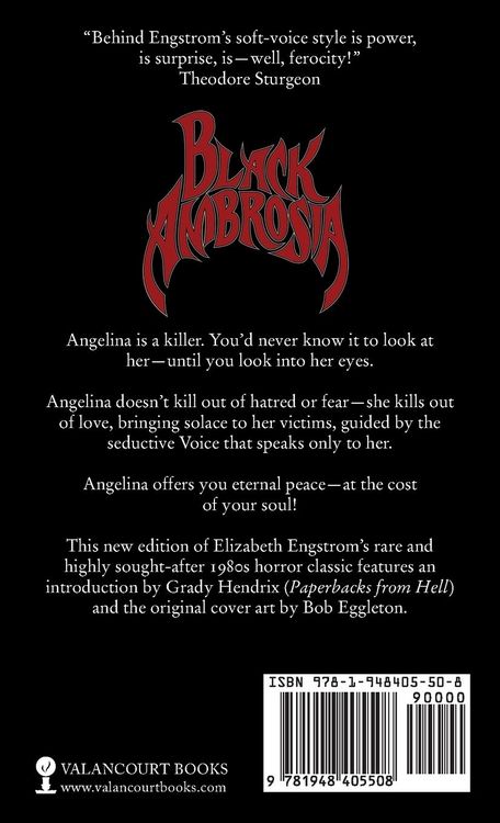 Produktbild: Black Ambrosia (Paperbacks from Hell)