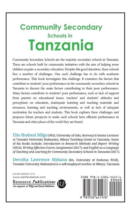 Produktbild: Community Secondary Schools in Tanzania
