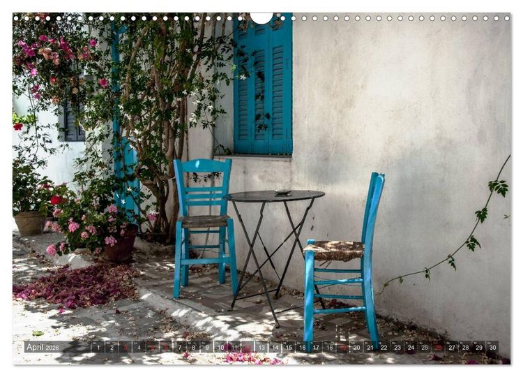 Produktbild: Griechische Momente (Wandkalender 2026 DIN A3 quer), CALVENDO Monatskalender