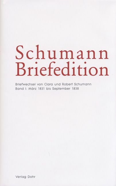 Produktbild: Schumann-Briefedition / Schumann-Briefedition I.4-7