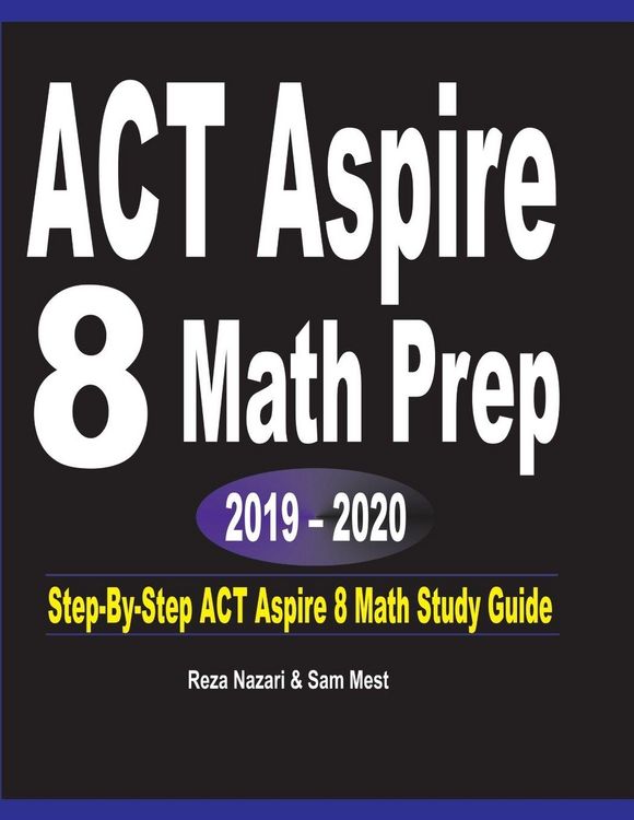 Produktbild: ACT Aspire 8 Math Prep 2019 - 2020