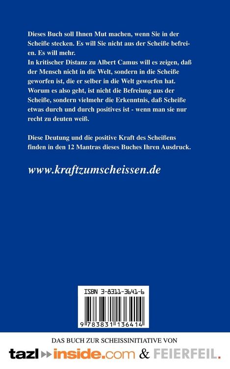 Produktbild: Kraft zum Scheissen