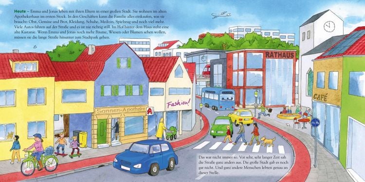 Produktbild: LESEMAUS 150: In der Stadt &ndash; damals und heute