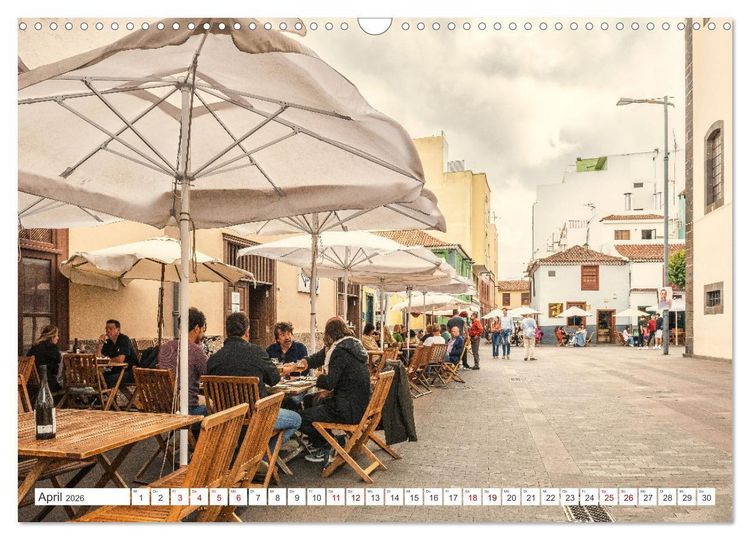Produktbild: La Laguna auf Teneriffa (Wandkalender 2026 DIN A3 quer), CALVENDO Monatskalender