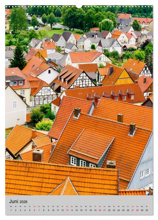 Produktbild: Warburg - Ansichten einer Stadt (Wandkalender 2026 DIN A2 hoch), CALVENDO Monatskalender