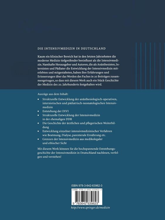 Produktbild: Die Intensivmedizin in Deutschland