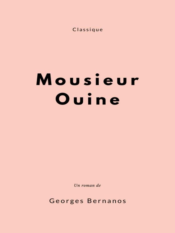 Produktbild: Monsieur Ouine