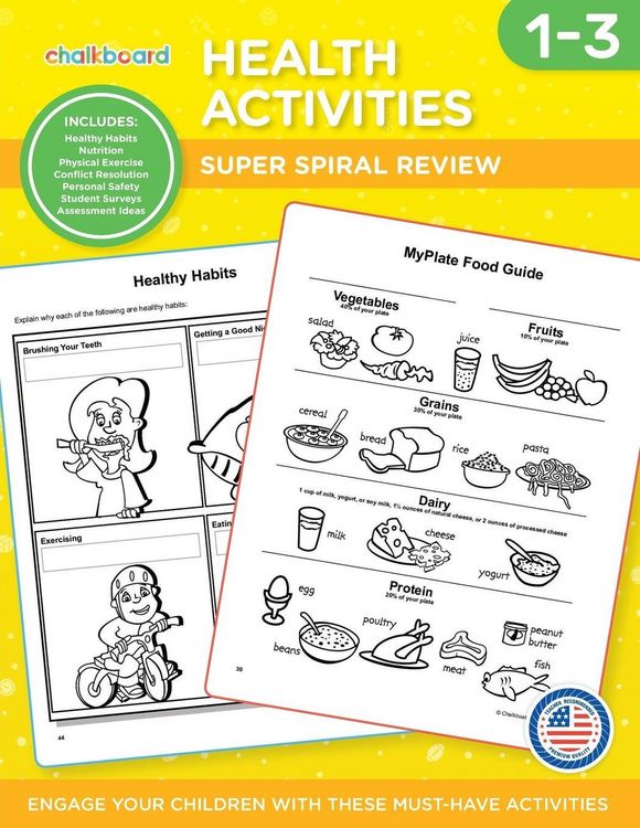 Produktbild: Health Activities Grades 1-3