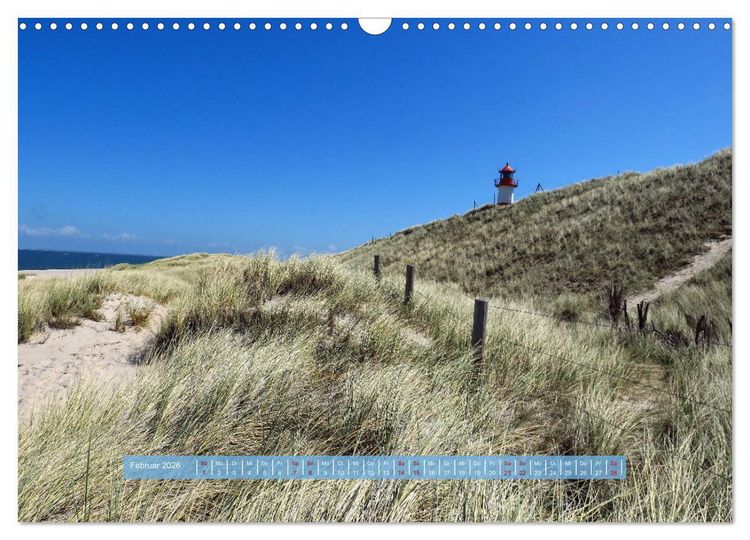Produktbild: Unendliche Weite Sylts - Faszinierende Landschaftsaufnahmen (Wandkalender 2026 DIN A3 quer), CALVENDO Monatskalender