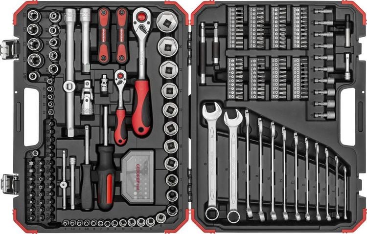 Produktbild: Steckschl&uuml;sselsatz R4600 3232 232-tlg.1/4+1/2 Zoll SW 4-32mm