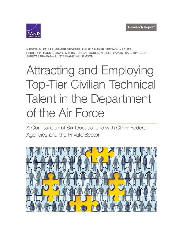 Produktbild: Attracting and Employing Top-Tier Civilian Technical Talent in the Department of the Air Force