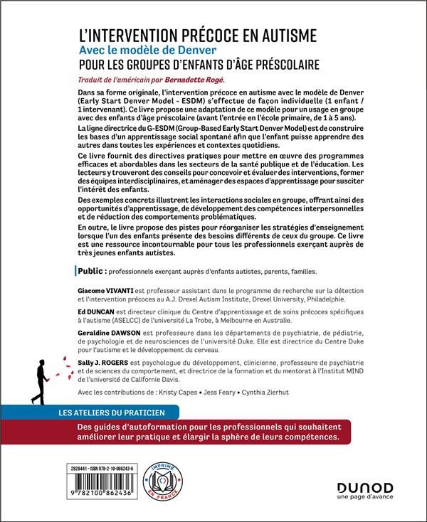Produktbild: L'intervention pr&eacute;coce en autisme