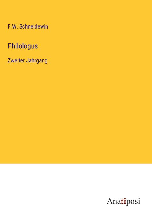 Produktbild: Philologus
