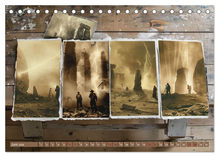 Produktbild: Verloren geglaubte Arch&auml;ologie (Tischkalender 2026 DIN A5 quer), CALVENDO Monatskalender