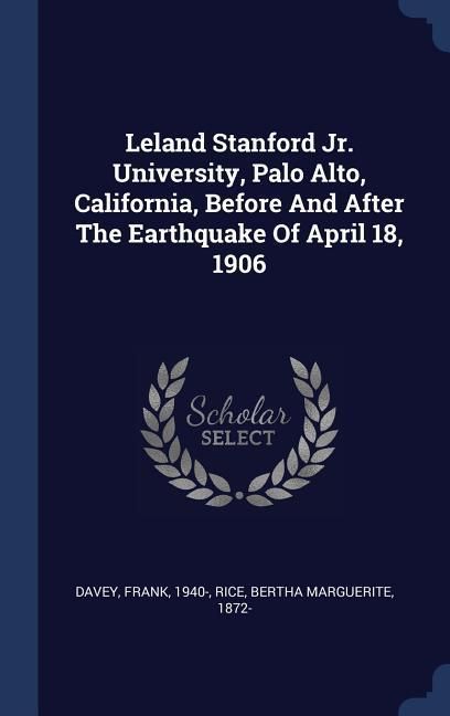Produktbild: Leland Stanford Jr Univ Palo a