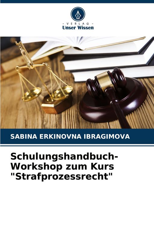 Produktbild: Schulungshandbuch-Workshop zum Kurs "Strafprozessrecht"