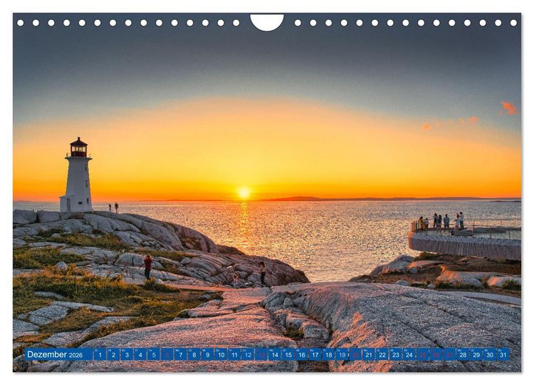 Produktbild: KANADA - Der maritime Osten (Wandkalender 2026 DIN A4 quer), CALVENDO Monatskalender