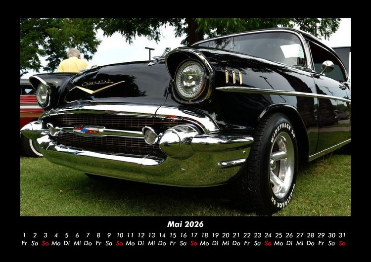 Produktbild: Welt der Oldtimer 2026 Fotokalender DIN A3