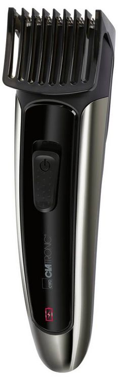 Produktbild: Clatronic HSM/R 3827 chrom-schwarz USB-C Bartschneider Schwarz/Silber