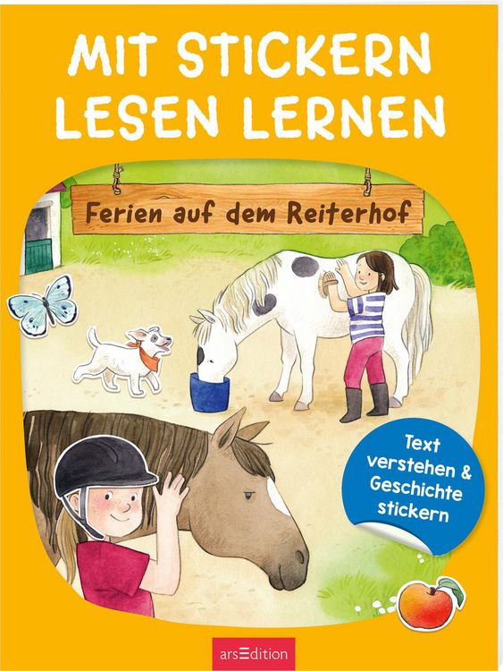 Produktbild: Mit Stickern Lesen lernen &ndash; Ferien auf dem Reiterhof