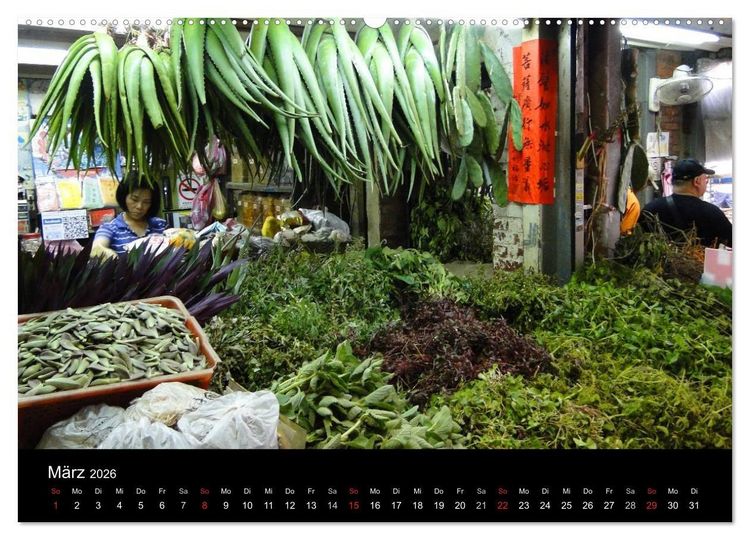 Produktbild: Taiwan kulinarisch erleben (Wandkalender 2026 DIN A2 quer), CALVENDO Monatskalender