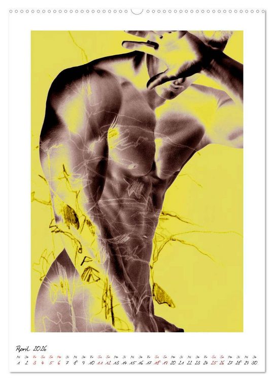 Produktbild: Aktfloral (hochwertiger Premium Wandkalender 2026 DIN A2 hoch), Kunstdruck in Hochglanz