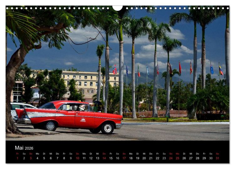 Produktbild: Cuba Cars (Wandkalender 2026 DIN A3 quer), CALVENDO Monatskalender
