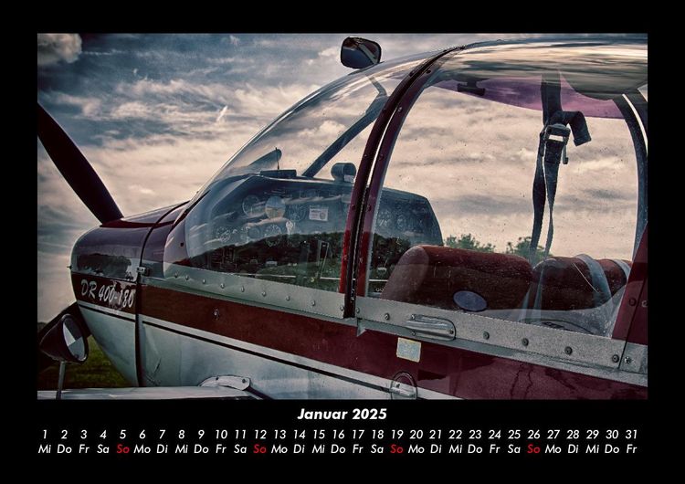 Produktbild: Flugzeuge 2025 Fotokalender DIN A3