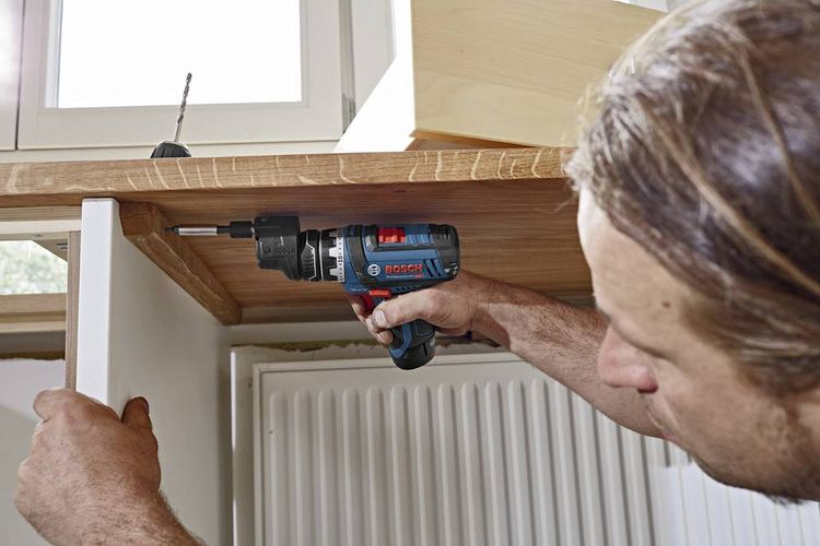 Produktbild: Bosch Professional GSR 12V-15 FlexiClick 06019F6000 Akku-Bohrschrauber 12 V 2 Ah Li-Ion inkl. 2. Akku, inkl. Ladeger&auml;t, mit Zubeh&ouml;r, inkl. Koffer