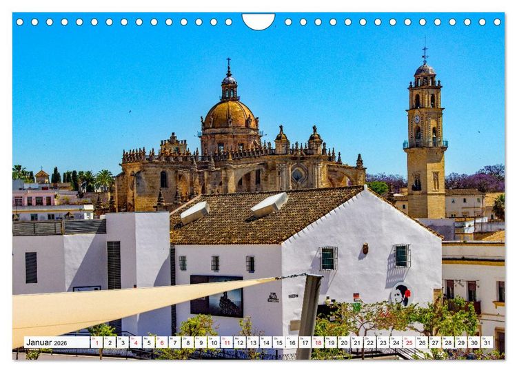 Produktbild: Ein Herz f&uuml;r Andalusien (Wandkalender 2026 DIN A4 quer), CALVENDO Monatskalender