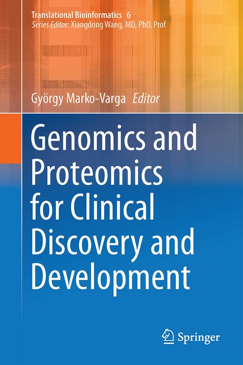 Produktbild: Genomics and Proteomics for Clinical Discovery and Development