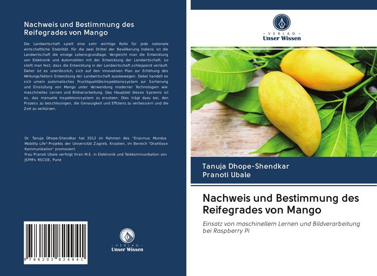 Produktbild: Nachweis und Bestimmung des Reifegrades von Mango