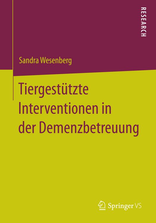 Produktbild: Tiergest&uuml;tzte Interventionen in der Demenzbetreuung