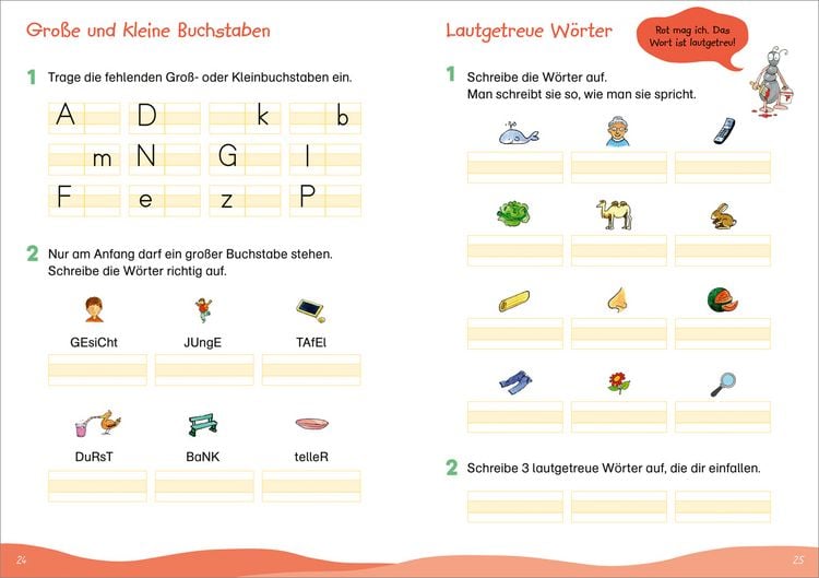 Produktbild: Fit f&uuml;r Deutsch 1. Klasse. Mein &Uuml;bungsheft