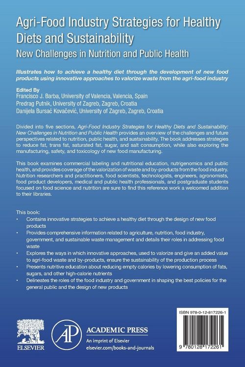 Produktbild: Agri-Food Industry Strategies for Healthy Diets and Sustainability
